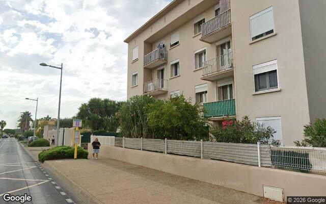 Façade : 9 boulevard Joliot Curie, Sète