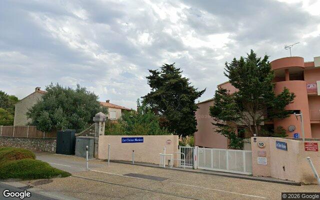 Façade : 31 boulevard Joliot Curie, Sète